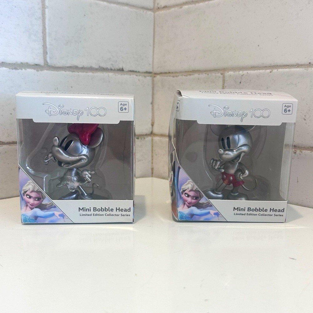 Disney 100 Mickey Mouse Mini Bobble Head Limited Edition Collector Series